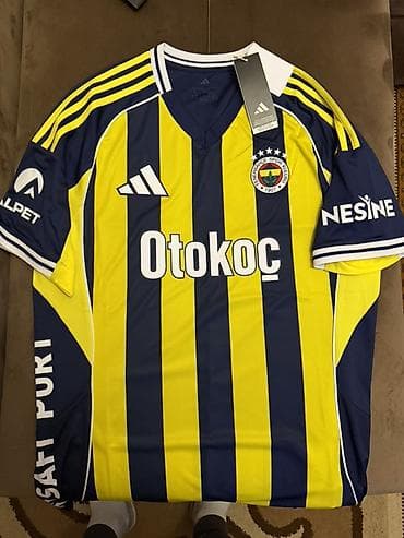 Şalvarlar: Futbolka, Adidas, L, rəng - Göy — 1
