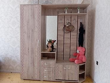 sfaner satilir: İşlənmiş, 1 qapı, Güzgülü, Digər rəng, Digər material, Açılan, Düz dolab — 3