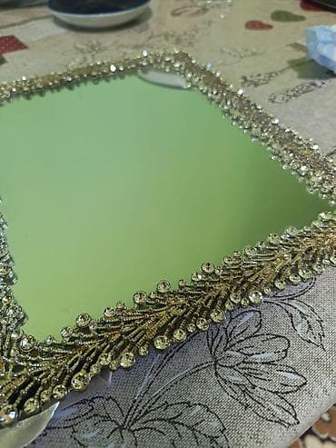 işlənmiş xalçalar: Зеркало Квадрат, Декоративное, С узором — 2