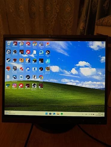 manitor kompyuter: Lenovo ThinkVision LCD monitor Yeni Kimidir Az İşlenib,Ofis Ve oyun — 1