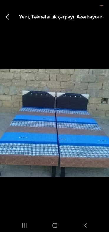 taxta biti: Yeni, Təknəfərlik çarpayı, Azərbaycan — 2