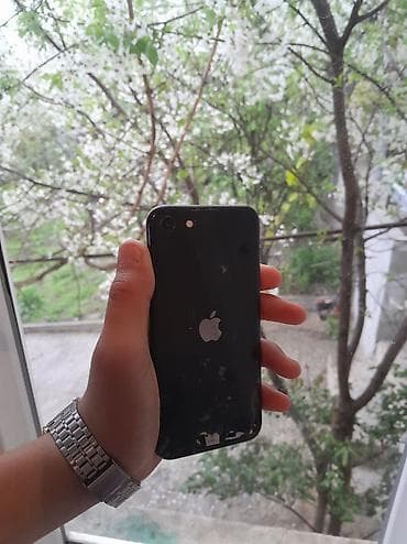 irşad electronics iphone x: IPhone SE 2022, 64 GB, Qara, Barmaq izi — 2