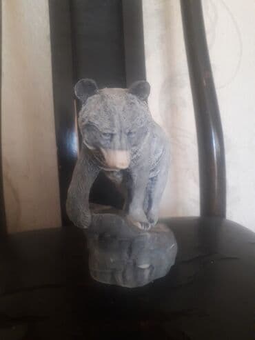 canavar profil sekilleri: Fiqur, Mərmər, rəng - Boz — 1