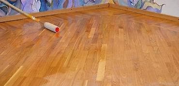 ev temiri qiymetleri: Pol Sıyrılıb laklanması Laminat, parket, Arzu Usta ( — 9