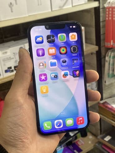 Alfa Romeo: IPhone 14, 128 GB, Göy — 7