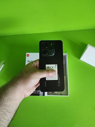 redmi 12t: Redmi Note 14, 128 GB, rəng - Qara, Barmaq izi — 1