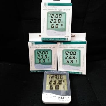 Termometr ktj Temperatur ve nemisliyi olcur Ofisde evde soyuducuda