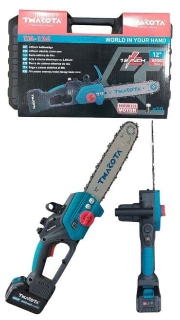 Yeni Elektrikli Motopila, benzopila Tmakota, Ödənişli çatdırılma, Pulsuz çatdırılma, Rayonlara çatdırılma, Kredit yoxdur