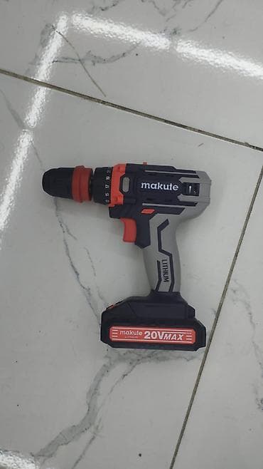 Makute 20V Max litium akkumulyatorlu drel/şurupbaglayan