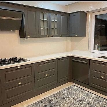 mebel moyka: Sifarişlə mətbəx dəsti, Özü çəkən petlələr, MDF, Kredit yoxdur, Ünvandan götürmə, Pulsuz çatdırılma, Ödənişli çatdırılma — 3