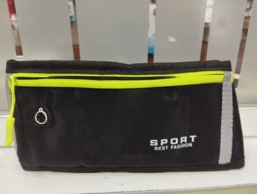 Maskalar, eynəklər: Qara rəngli, neon yaşıl zəncirbəndli, "SPORT BEST FASHION" yazısı olan — 2