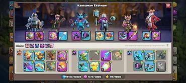 kəhraba nədir: Clash of Clans hesabı – yüksək səviyyəli əsas kənd, inşaatçı bazası və — 4