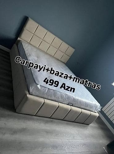 Yeni, İkinəfərlik çarpayı, Bazalı, Matras ilə, Siyirməsiz