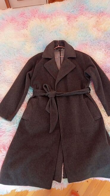 loreta palto: Palto, New Yorker, M, rəng - Boz — 2