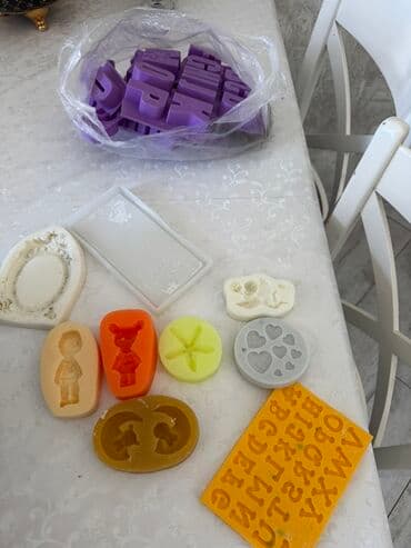 tort bişirmək üçün qablar: Şirniyyət qəlibləri, rəng - Sarı, Silikon — 2