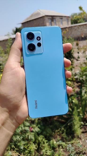 Redmi Note 12, 128 GB, rəng - Mavi, Barmaq izi