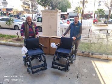 madura samin istifade qaydasi: Məhsul: Elektriklə işləyən əlil arabası (kompakt, qatlanan model) — 1