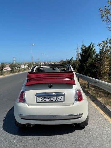 qadın maşınları qiyməti: Fiat 500: 1.2 l | 2015 il 114000 km Kabriolet — 3