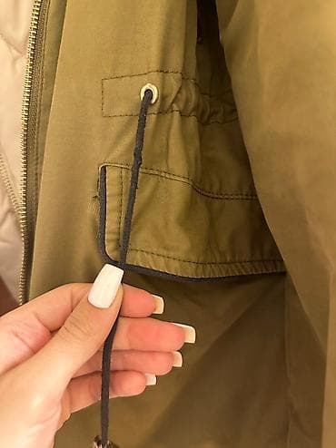 Куртки: Zara XS ölçü kurtka Kiçik defektləri olduğu üçün ucuz satılır. Lakin — 6