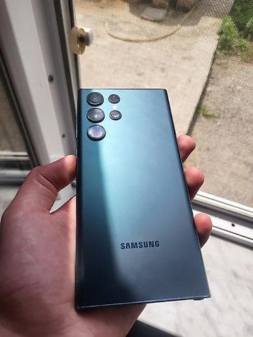 samsung not4: Samsung Galaxy S22 Ultra, 256 GB, rəng - Yaşıl, Sensor, Barmaq izi, Simsiz şarj — 2