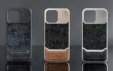 htc vive: 15 Pro/Max, 16 Pro/Max Karbon naxışlı premium telefon örtüyü - Model — 6