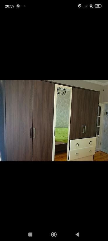 taxta ref: Yataq otağı üçün mebel dəsti Tərkibi: - 4 qapılı böyük şkaf: orta — 4