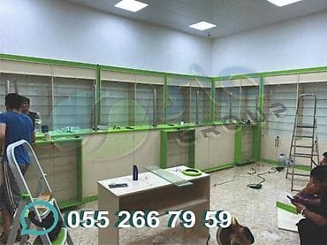 Aptek üçün vitrin mebellər