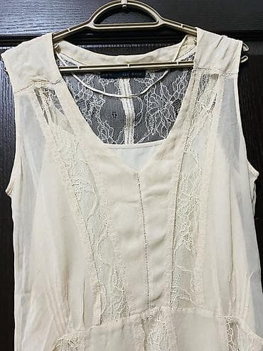 Женская одежда: Повседневное платье, Миди, Zara, S, M, L — 7