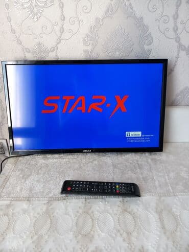irşad telecom televizorlar: STAR-X markalı televizor, ev əyləncəsi üçün əla seçimdir. Qara rəngli — 1