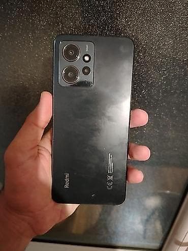 Redmi Note 12, 128 GB, rəng - Qara, Barmaq izi