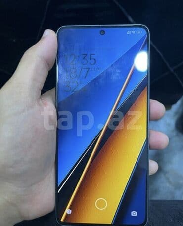 en ucuz telefon mağazaları: Poco X6 Pro, 256 GB, rəng - Boz, Barmaq izi — 2