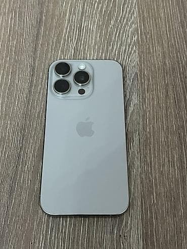 iphone 128: IPhone 16 Pro, 256 GB, Natural Titanium, Simsiz şarj, Face ID — 3