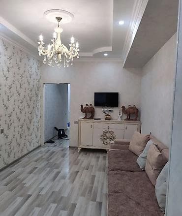 sedmoyda kiraye evler: 2 otaqlı mənzil – zövqlü dizayn və hazır mebel ilə - Planlama: geniş — 2