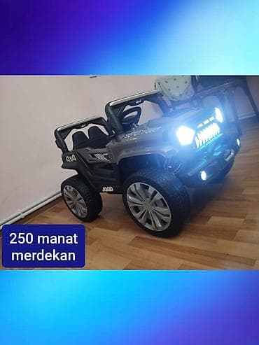 partalar: Uşaq üçün elektrikli akkumulyator maşın – 4x4 dizaynlı off-road model — 1