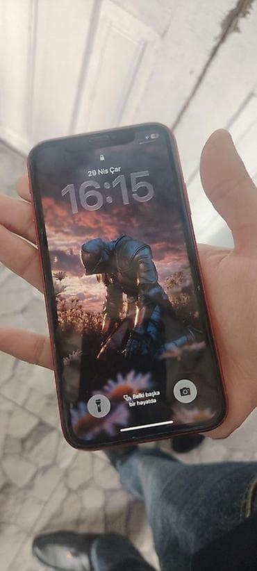 ayfon 11 kreditle: IPhone 11, 64 GB, Qırmızı, Simsiz şarj — 3