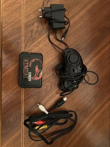 Sega Mega Drive (16-BIT) retro oyun konsolu dəsti Tayvan orginal ile — 3