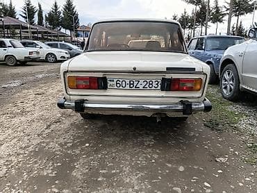 авто фольксваген: VAZ 2106 sedan - Kuzov: 4 qapılı sedan, ağ rəng - Nömrə: AZ 60-BZ-283 — 4