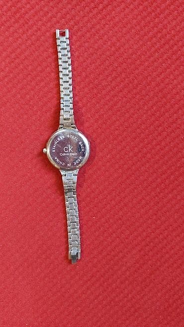telefon saatlar qiymeti: Qol saatı, Calvin Klein, rəng - Gümüşü — 3