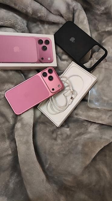 iphone ucuz: IPhone 17 Pro Max, 256 GB, Çəhrayı, Face ID — 1