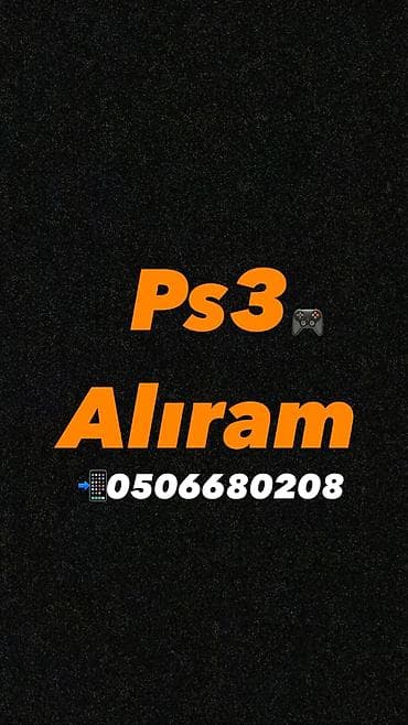 PlayStation3 Alıram