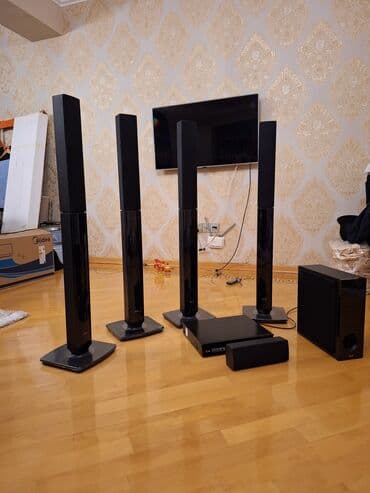 Ev kino teatr ses guclendiricileri dvd bulu ray 3D yenidir az isdifade