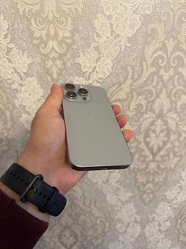 iphone 5 s plata: IPhone 15 Pro, Natural Titanium, Face ID — 3