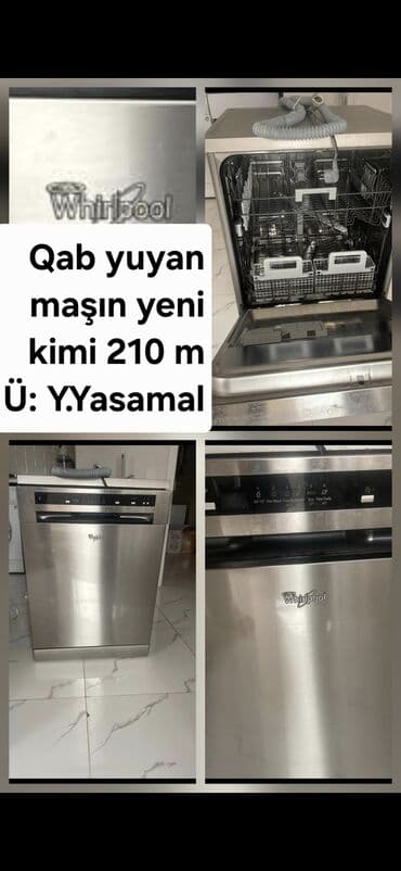 Qabyuyan maşın Whirlpool, Tam qabaritli (60 sm.)