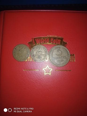 gerbli qəpikler: Qəpik, 1930 il, Mis, Vəziyyəti: Yaxşı — 1