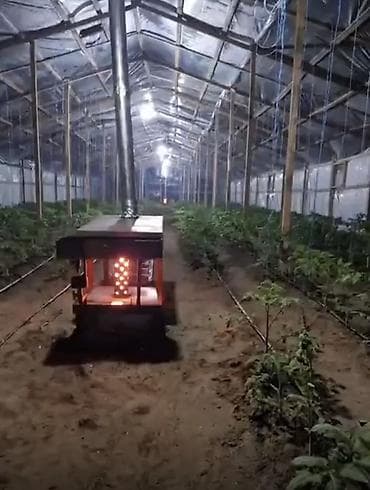 Шланги: İstixana üçün mobil qızdırıcı soba 3 dənədir! - Təyinat — 2