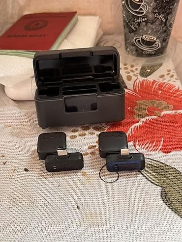 mikrofon kalonka: Salam İkili simsiz mikrofon dəsti – şarj qutusu ilə birlikdə verilir — 3