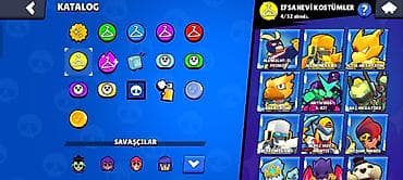 Детский мир: Brawl Stars hesabı - Kupa: 43 497 - Kupa Yolu nişanı: II - Profil — 7