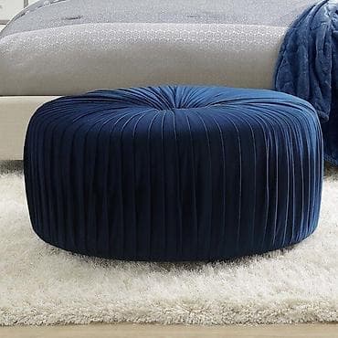 yumru masa: Yeni, Pufik oturacaq, Vеlur parça, Kredit yoxdur, Şəhərdaxili pulsuz çatdırılma — 3