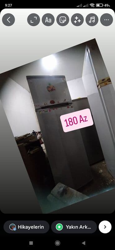 İçki texnikası: 2 qapılı Nord Soyuducu Satılır, rəng - Ağ — 2