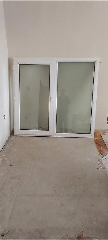 Plastik pəncərə, türk materialı ilə hazırlanıb. Eni 1.45, hündürlüyü at lalafo.az Plastik pəncərə, türk materialı ilə hazırlanıb. Eni 1.45, hündürlüyü